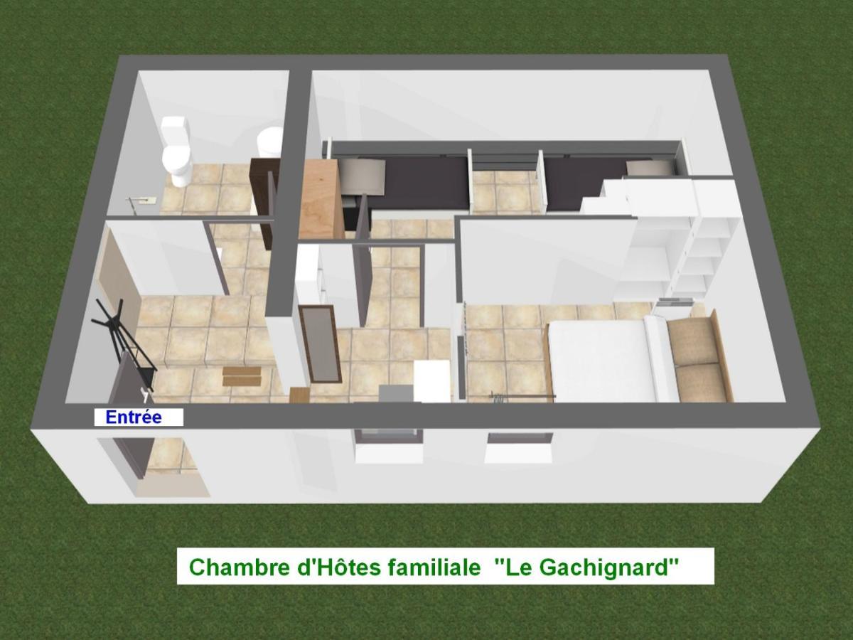 Chambre D'Hotes Le Gachignard Courlay Exterior photo